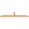 Ekena Millwork Portland Smooth Timber Gable Bracket, Western Red Cedar, 84"W x 17"H x 3 1/2"D x 3 1/2"F, 5/12 Pitch GBW084X17X0404POR00SWR - alternate 2